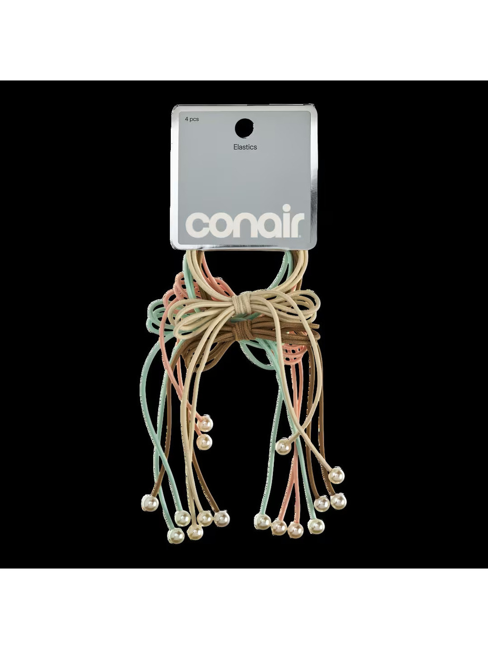 ⭐PICK 3/$15 Conair Elastics with Bows and Faux Pearls